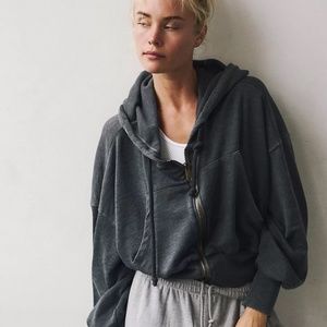 Free People LowKey Zip Up